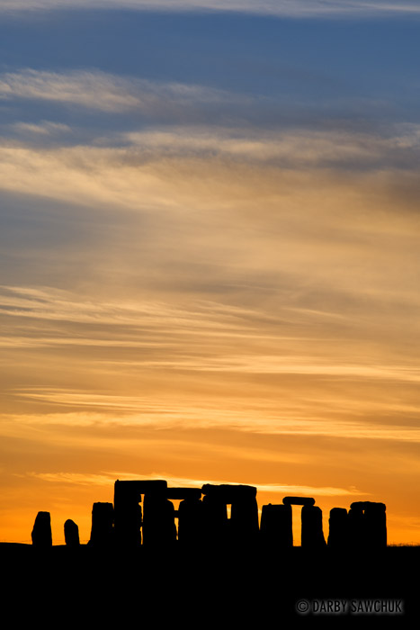 Stonehenge at Sunset