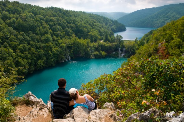 Plitvice Lakes Couple