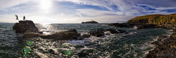 Godrevy Point Panorama