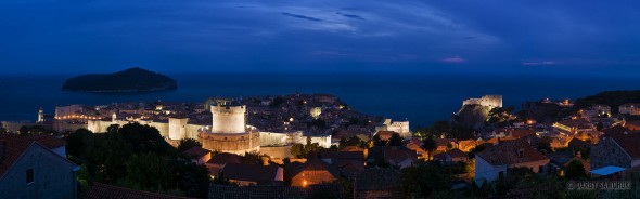 Dubrovnik City Walls Panorama