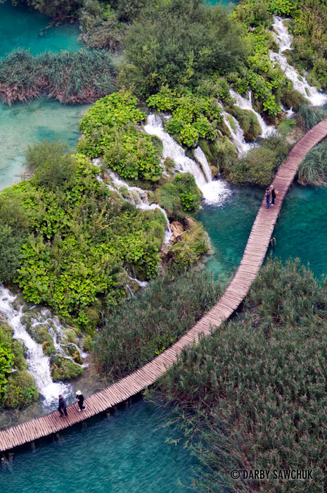The Plitvice Lakes National Park, Croatia.