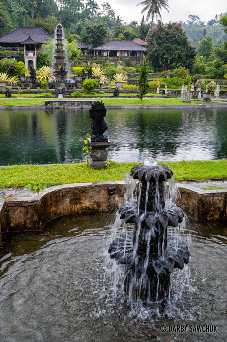 The water gardens of Tirtagamgga in eastern Bali.
