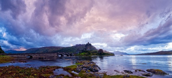 Eilean Donan Evening Panorama