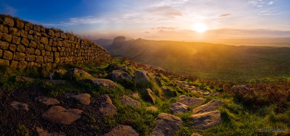 Hadrian's Wall panorama