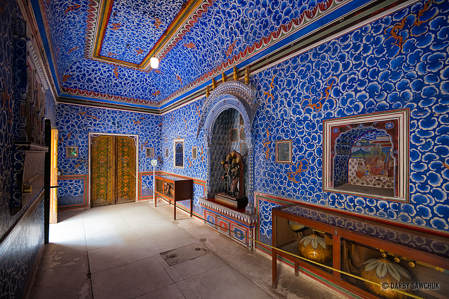 The Badal Mahal inside of Junagarh Fort, in Bikaner, Rajasthan.