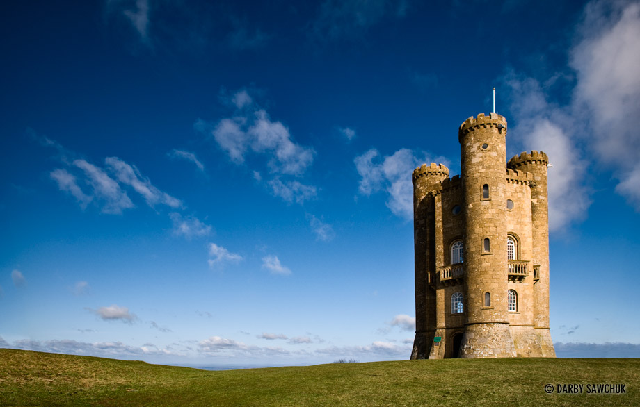 Broadway tower, a folly built near the town of Broadway in Worcestershire.