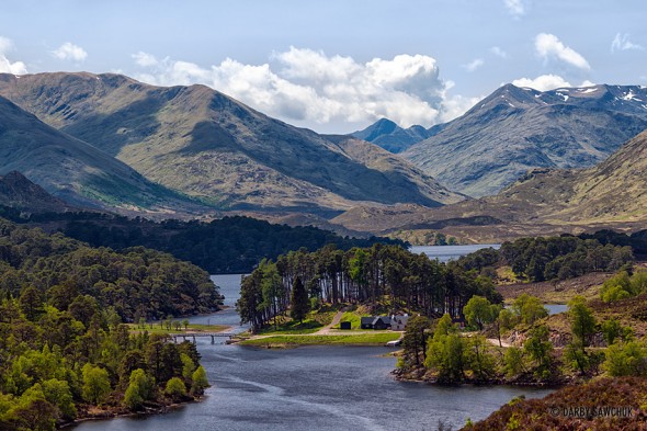 Glen Affric in the highlands of Scotland.