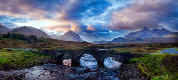 Sligachan Bridge Panorama