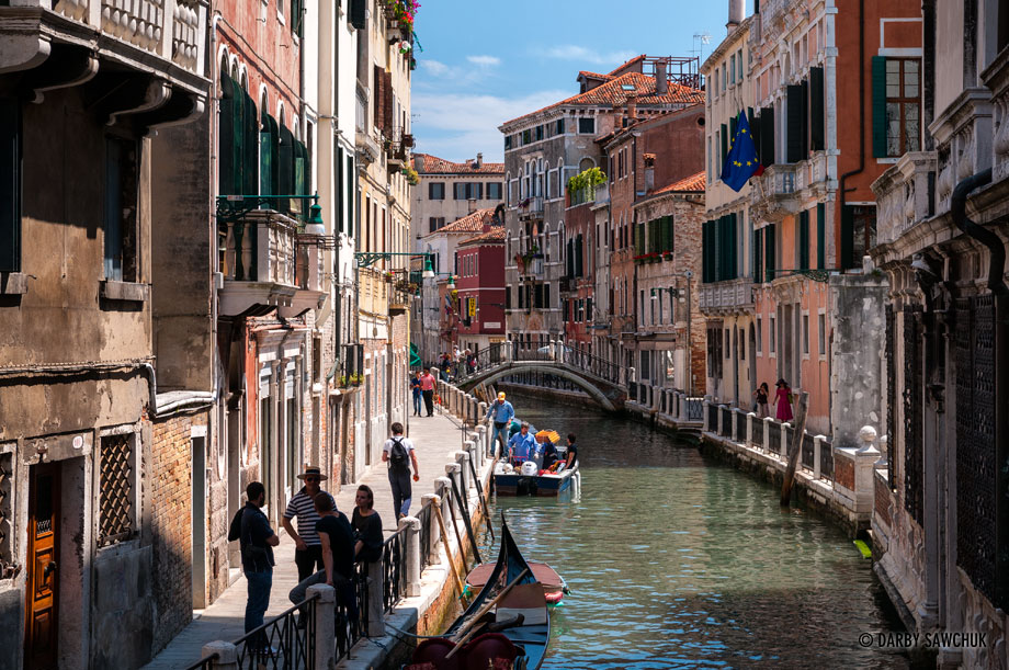 Rio Marin in the San Croce district of Venice.