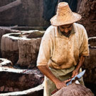 Photo of the Day: Fez Tannery Worker